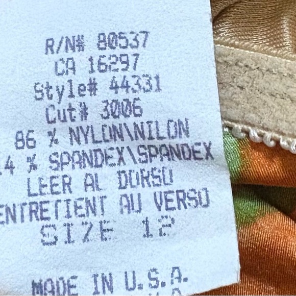 🌺 Vintage Baja Blue One-Piece Swimsuit ( S-M) - Picture 4 of 4